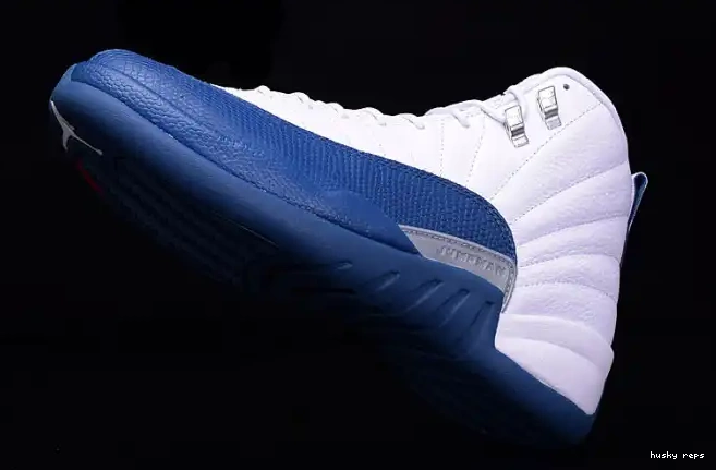 Cheap Husky Jordan mens Air 12 Blue